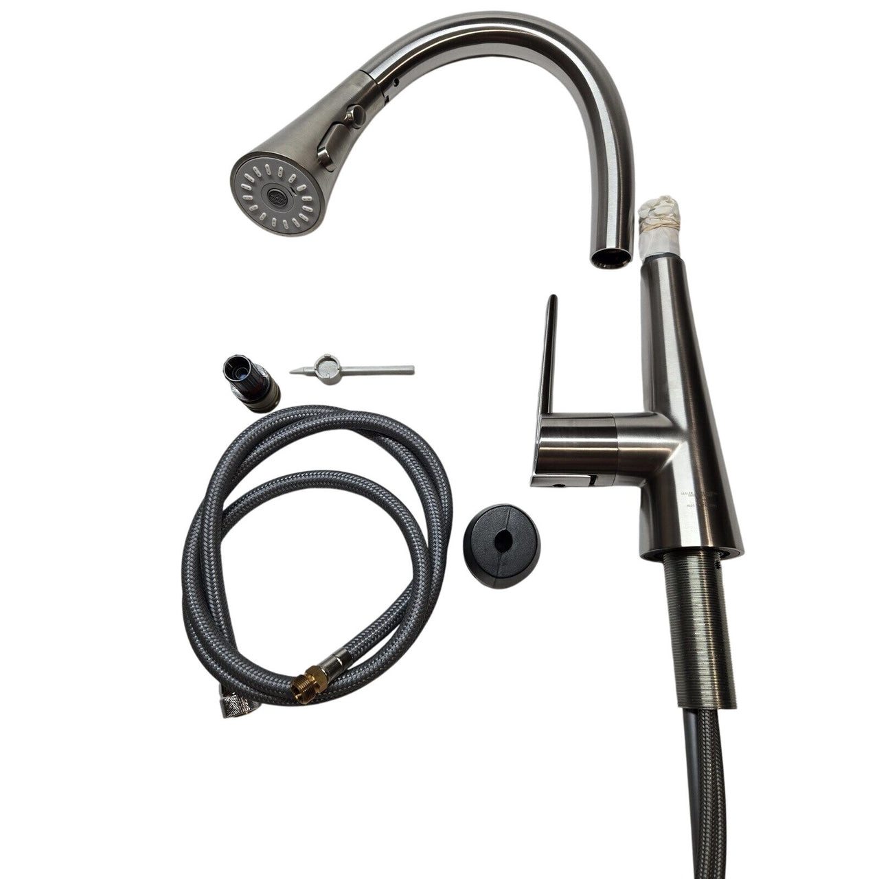 Grohe 32298DC3 Zedra Single Handle Pull Down Kitchen Faucet - SuperSteel