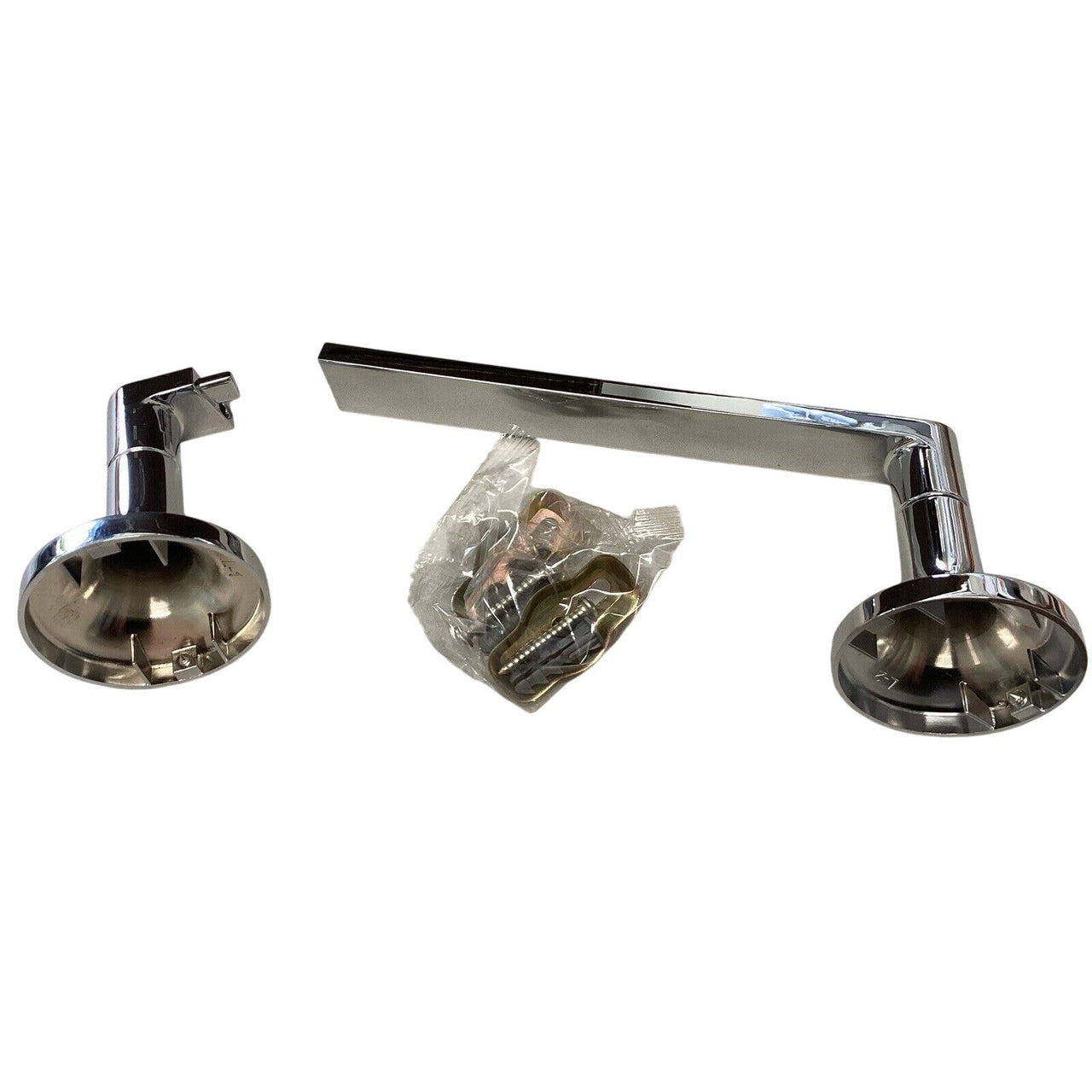 Signature Hardware 466404 Lentz Pivoting Toilet Paper Holder - Polished Chrome