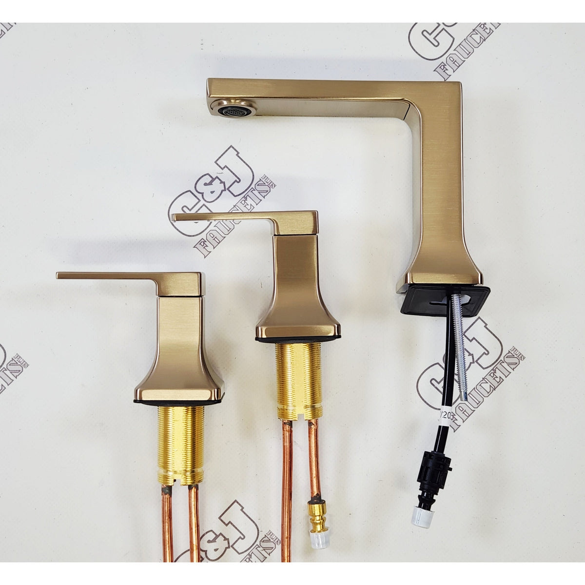 Delta 3537LF-CZMPU Velum 1.2 GPM Widespread Bathroom Faucet - Champagne Bronze