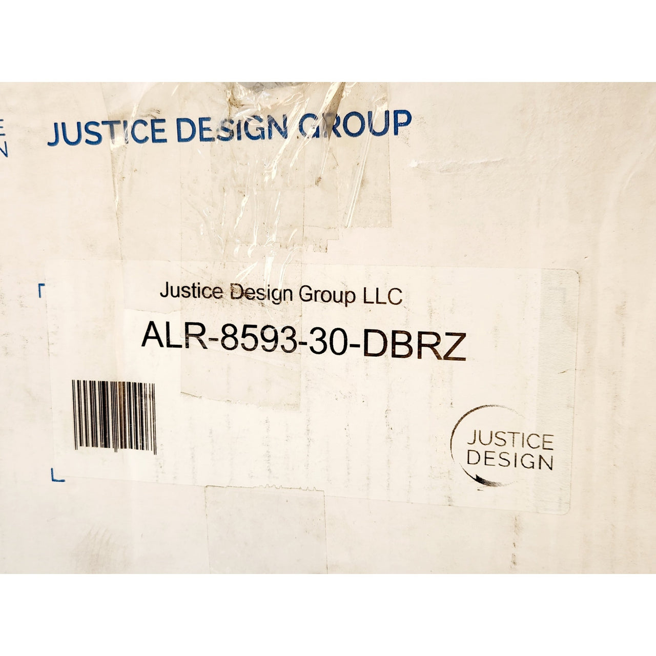 Justice Design ALR-8593-30-DBRZ  Alabaster Rocks Archway Bath Bar - Dark Bronze