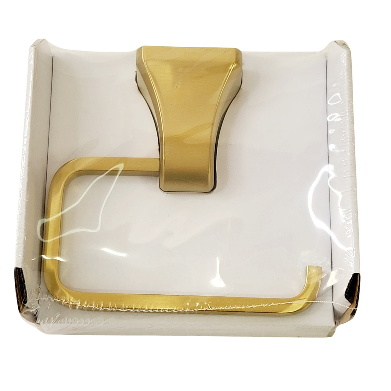 Pfister BPH-FE1BG Park Avenue Tissue Paper Holder with Single Post - Brush Gold