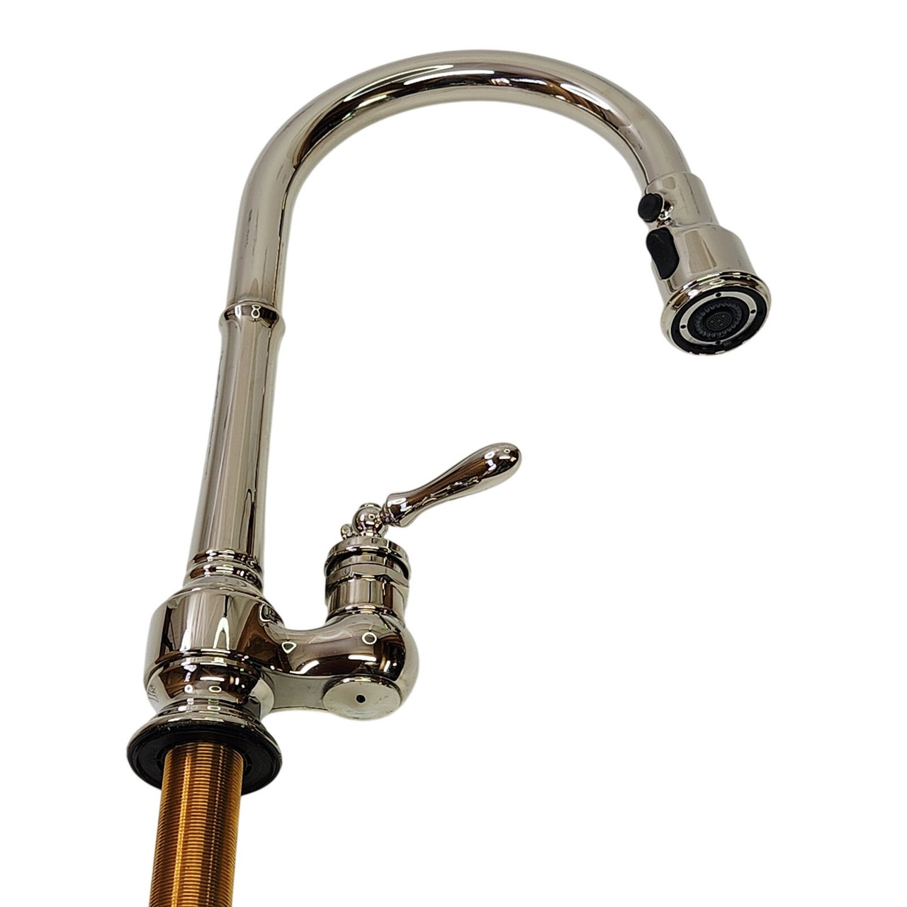 Kohler 99260-SN Artifacts Pull-Down Kitchen Faucet - Polished Nickel READ