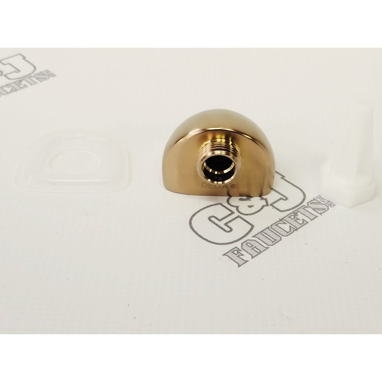 Delta 50560-CZ-PR Hand Shower Wall Supply Elbow - Lumicoat Champagne Bronze