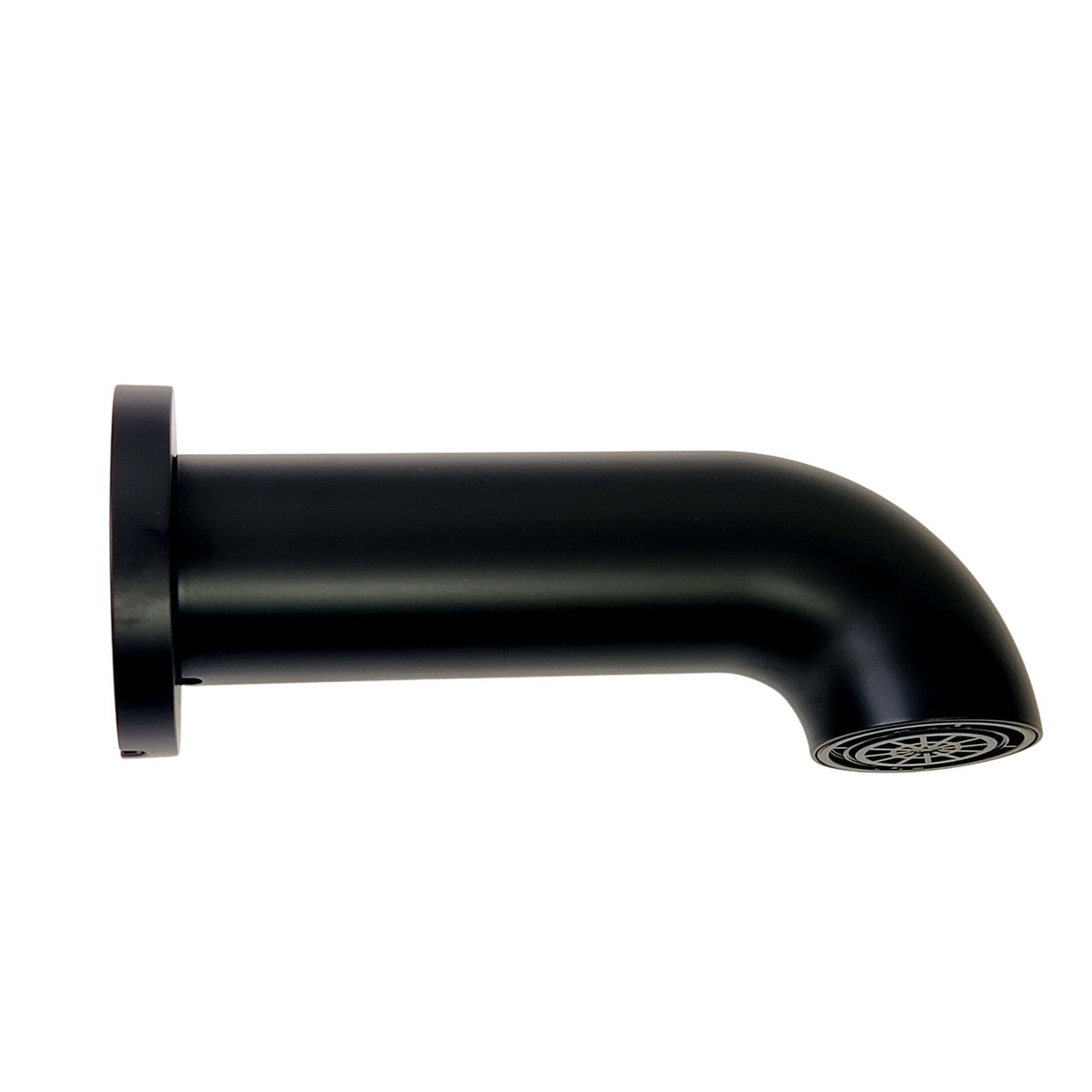 Delta RP77350BL Trinsic 7" Non-Diverter Wall Mounted Tub Spout - Matte Black
