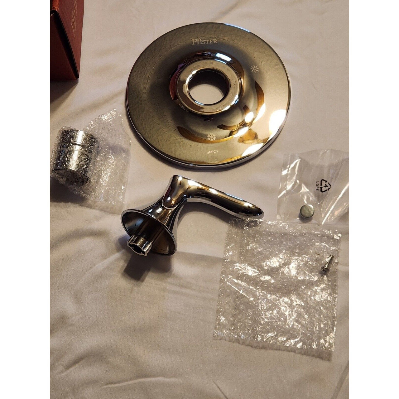 Pfister R89-1WRC Weller Lever Handle Valve Trim Only, NO Valve - Polished Chrome