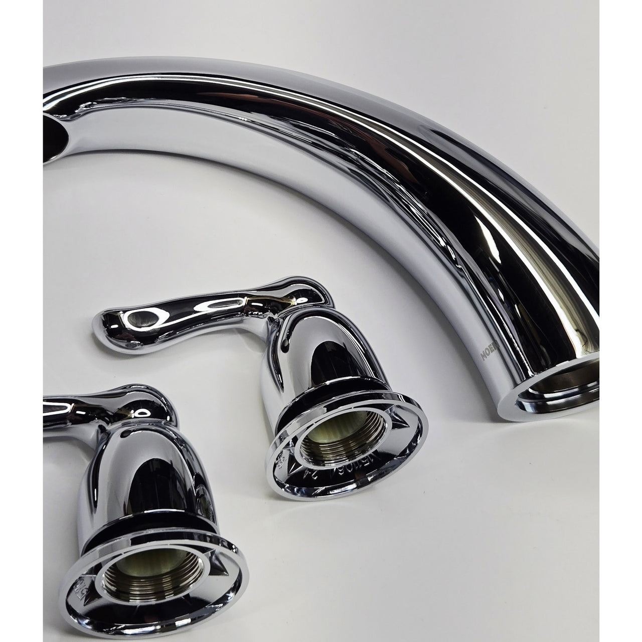 Moen T994 Chateau Deck Mounted Roman Tub Filler Trim Less Valve - Chrome