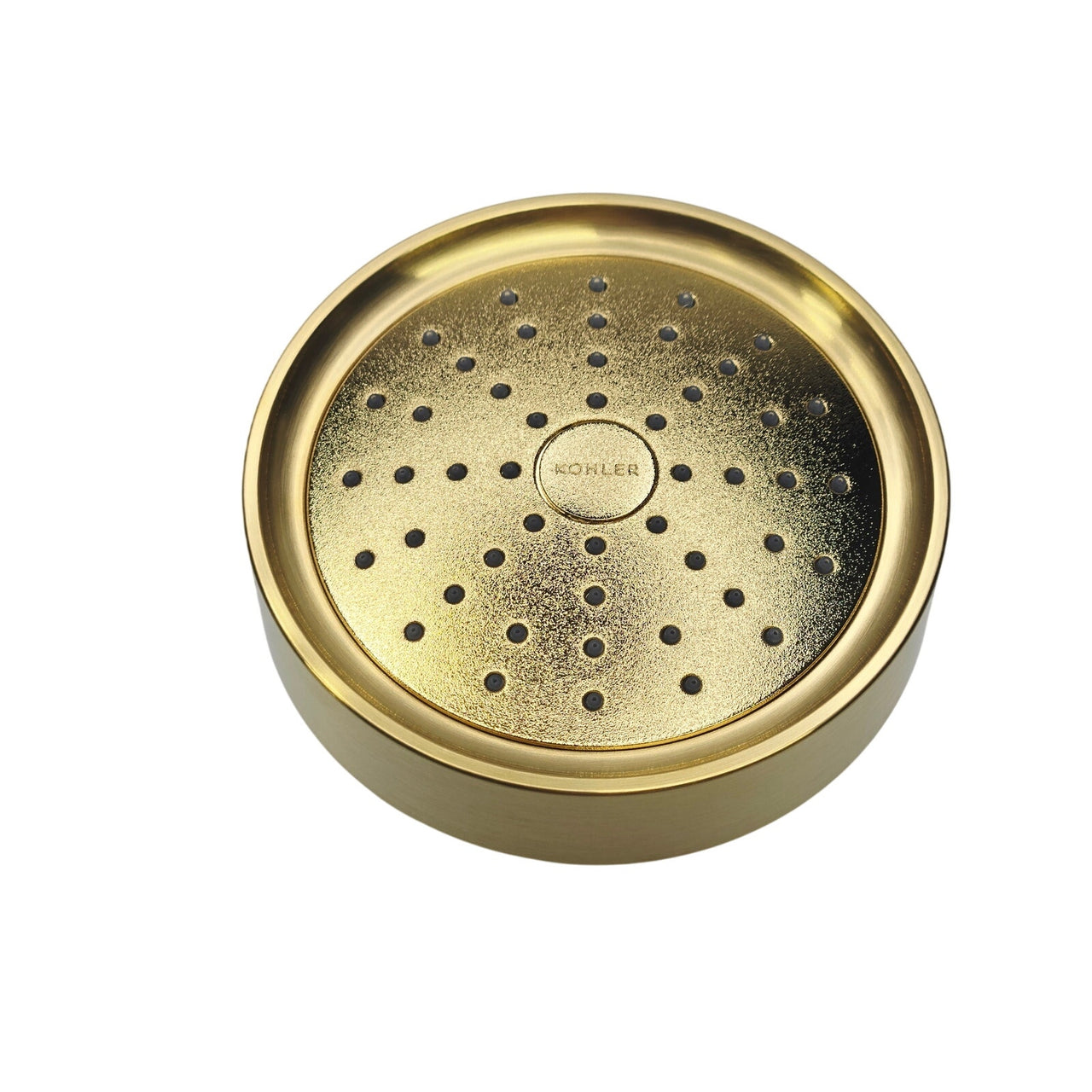Kohler 939-G-2MB Purist Single Function Shower Head - Vibrant Brushed Brass
