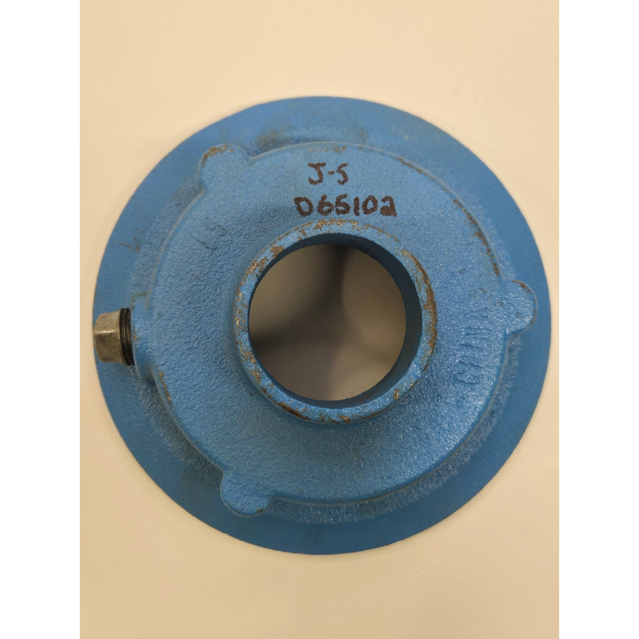 Jones Stephens D65102 7" Cast Iron Round Floor Drain - Less Strainer