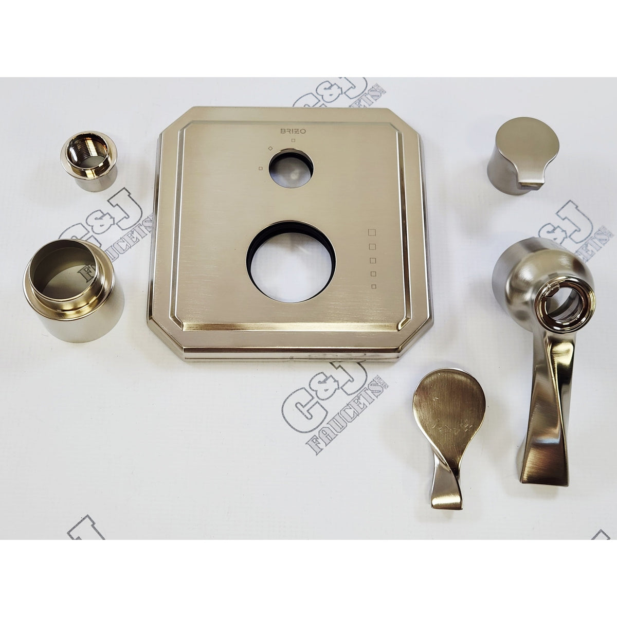 Brizo T75530-BN Virage Shower Thermostatic Diverter Trim - Brushed Nickel READ