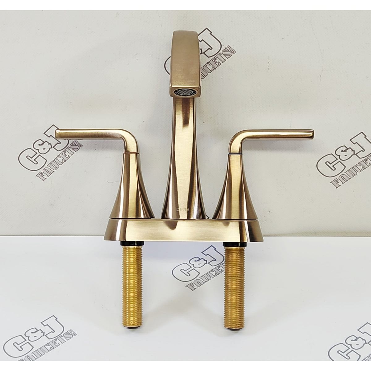 Delta 2562LF-CZMPU Lineax 4" Centerset Bathroom Faucet - Champagne Bronze READ