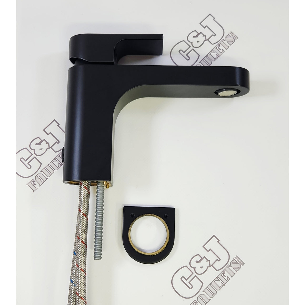 DXV D35109152.243 Equility 1.2 GPM Single Hole Bathroom Faucet - Matte Black