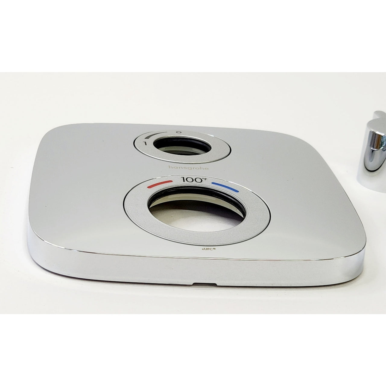 hansgrohe 15707001 Ecostat E Thermostatic Shower Valve Trim - Chrome READ