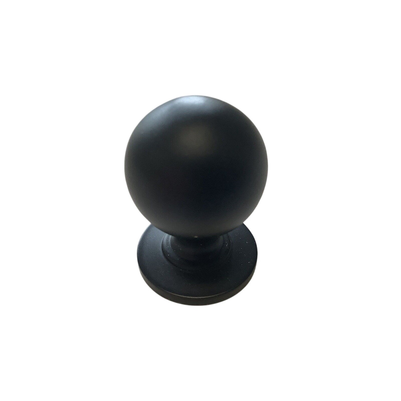 Signature Hardware 444212 Rodino Round Cabinet Knob, 1 inch - Matte Black