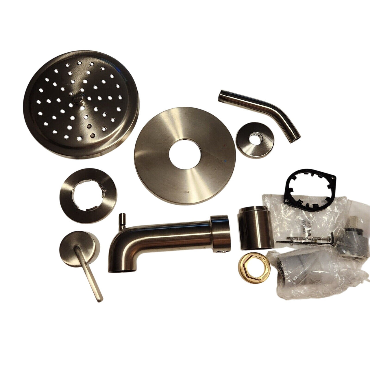 Moen UT2263EPBN Cia M-CORE 2-Series Tub/Shower Trim Kit, No Valve-Brushed Nickel