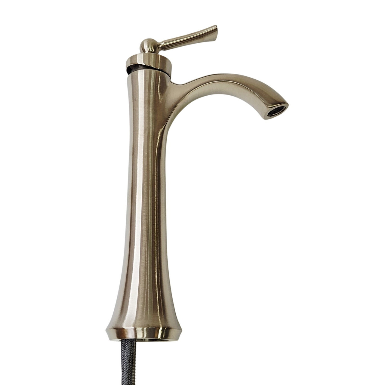 Moen 4507BN Wynford Single Hole Vessel Bathroom Faucet - Brushed Nickel