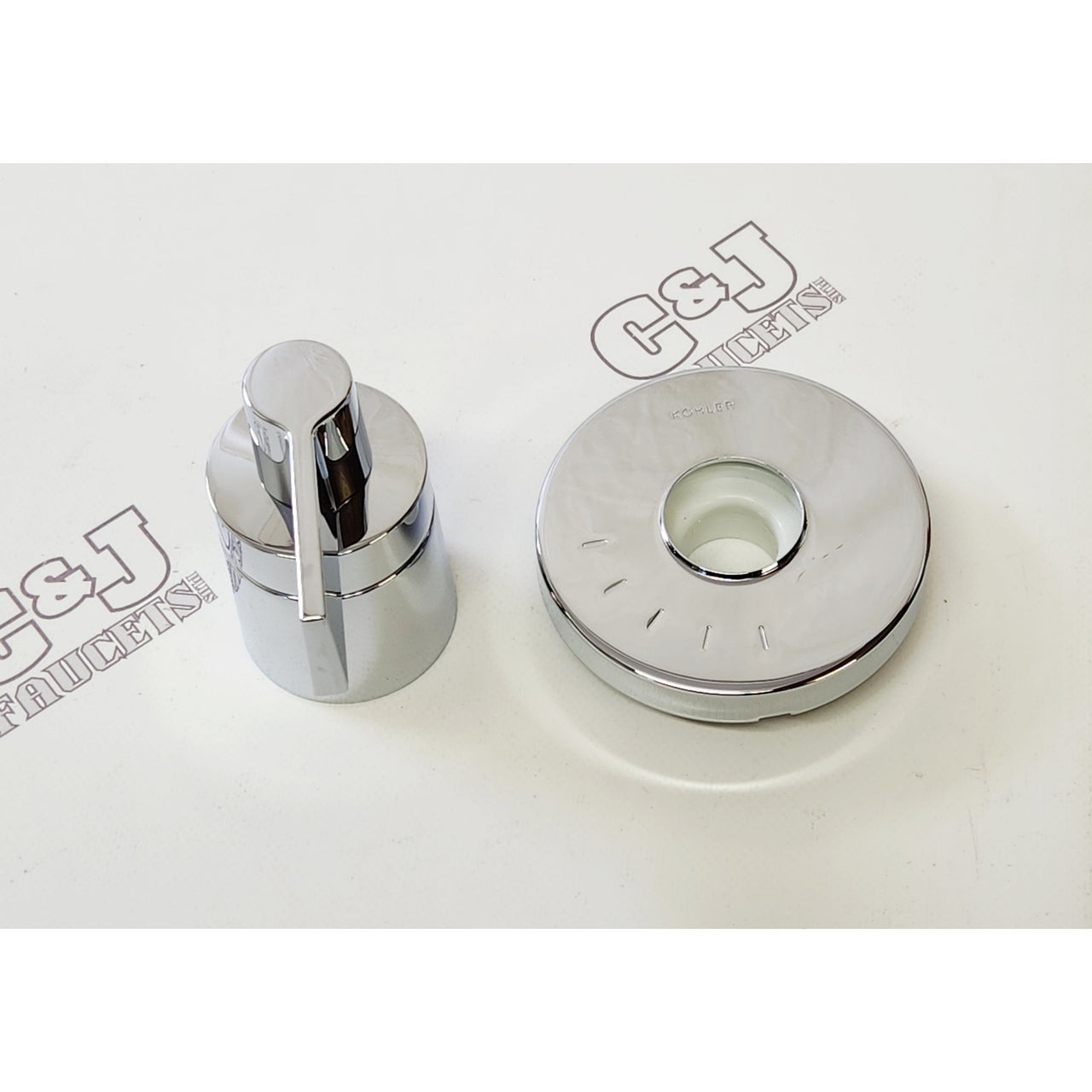 Kohler T78025-4-CP Volume Control Valve Trim, Lever Handle -Polished Chrome READ