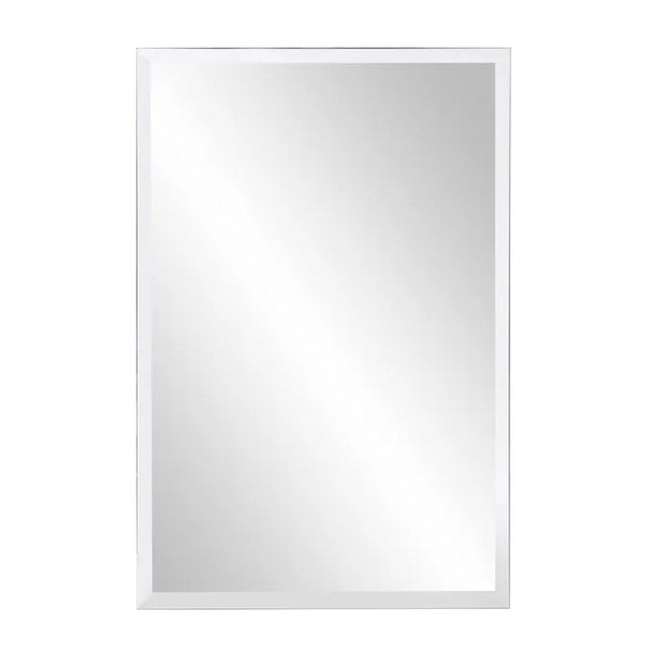 Howard Elliott HEMIR34233 Superior Rectangular Bathroom Frameless Wall Mirror