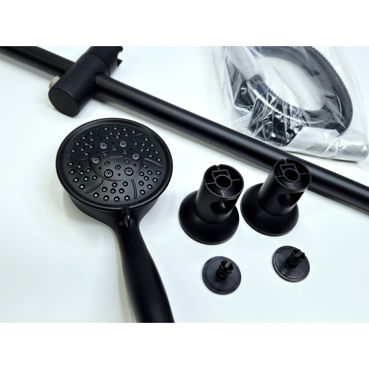 Moen 3667EPBL 1.75 GPM Multi Function Hand Shower with Slide Bar - Matte Black