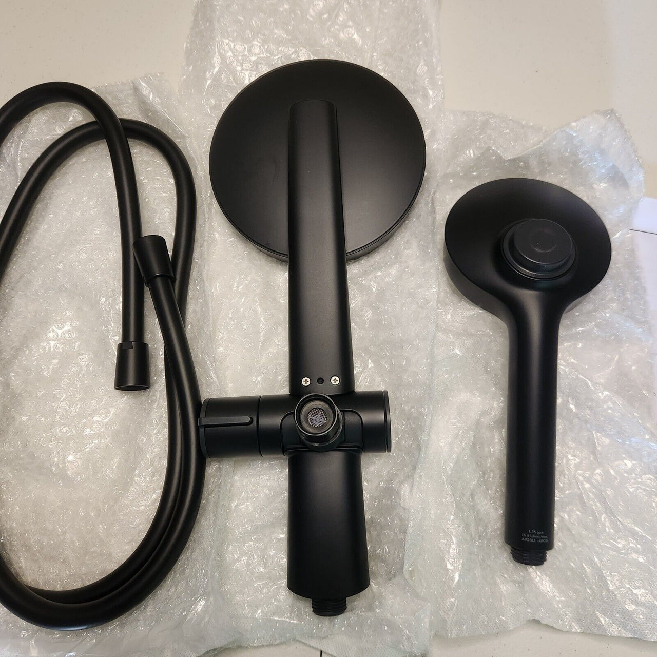 Kohler REC26699-G-BL Viron 6 in. Dual Shower Head and Hand Shower - Matte Black