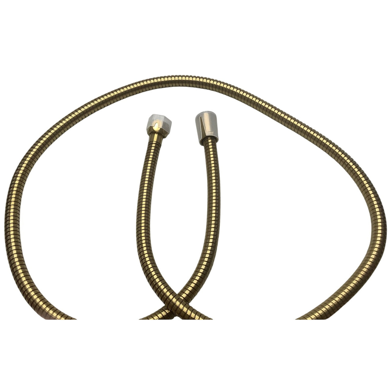 Signature Hardware 476853 60" Stretchable Hand Shower Hose - Brushed Gold
