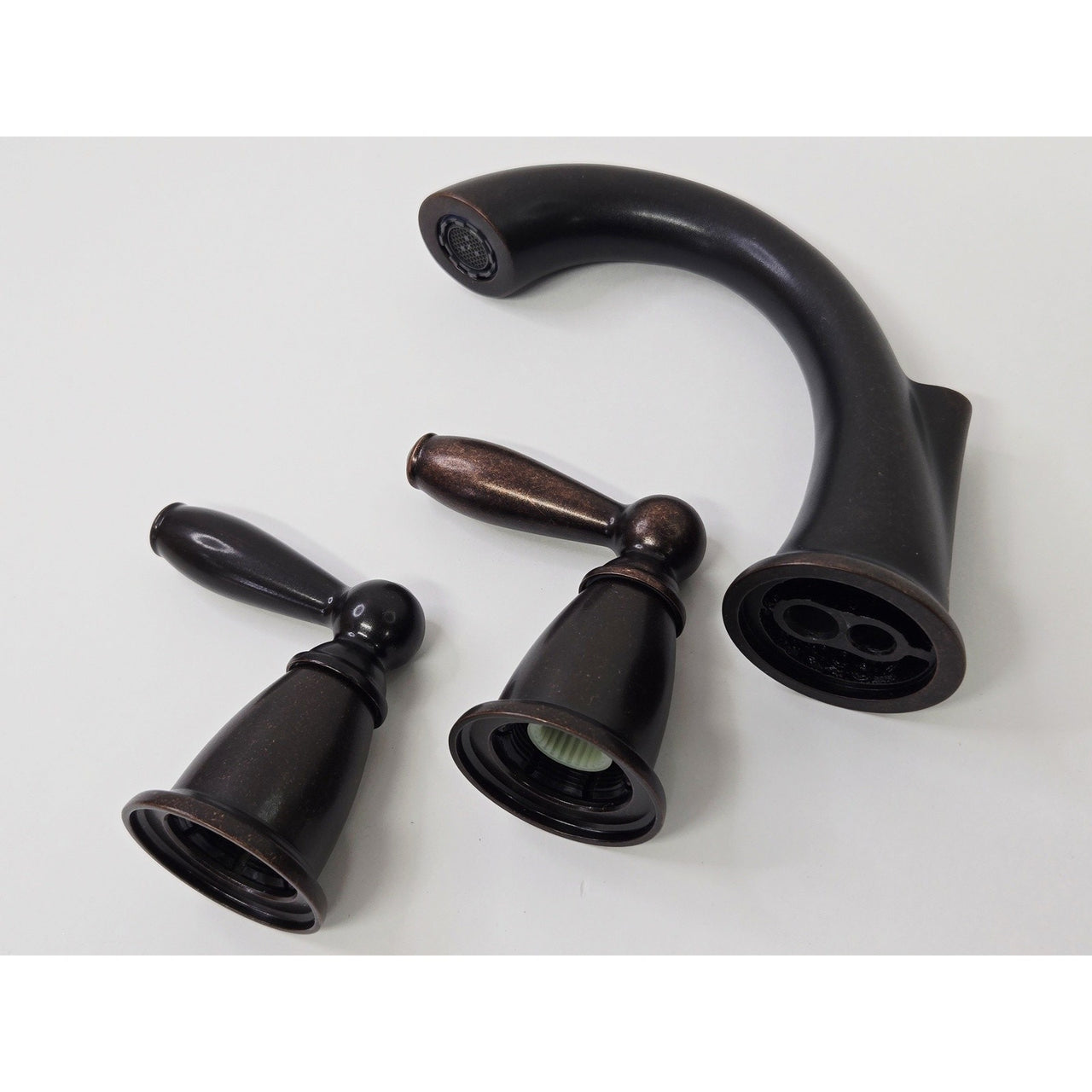 Moen T6620ORB Brantford Widespread Bathroom Faucet, NO Valve - Oil Rubbed Bronze