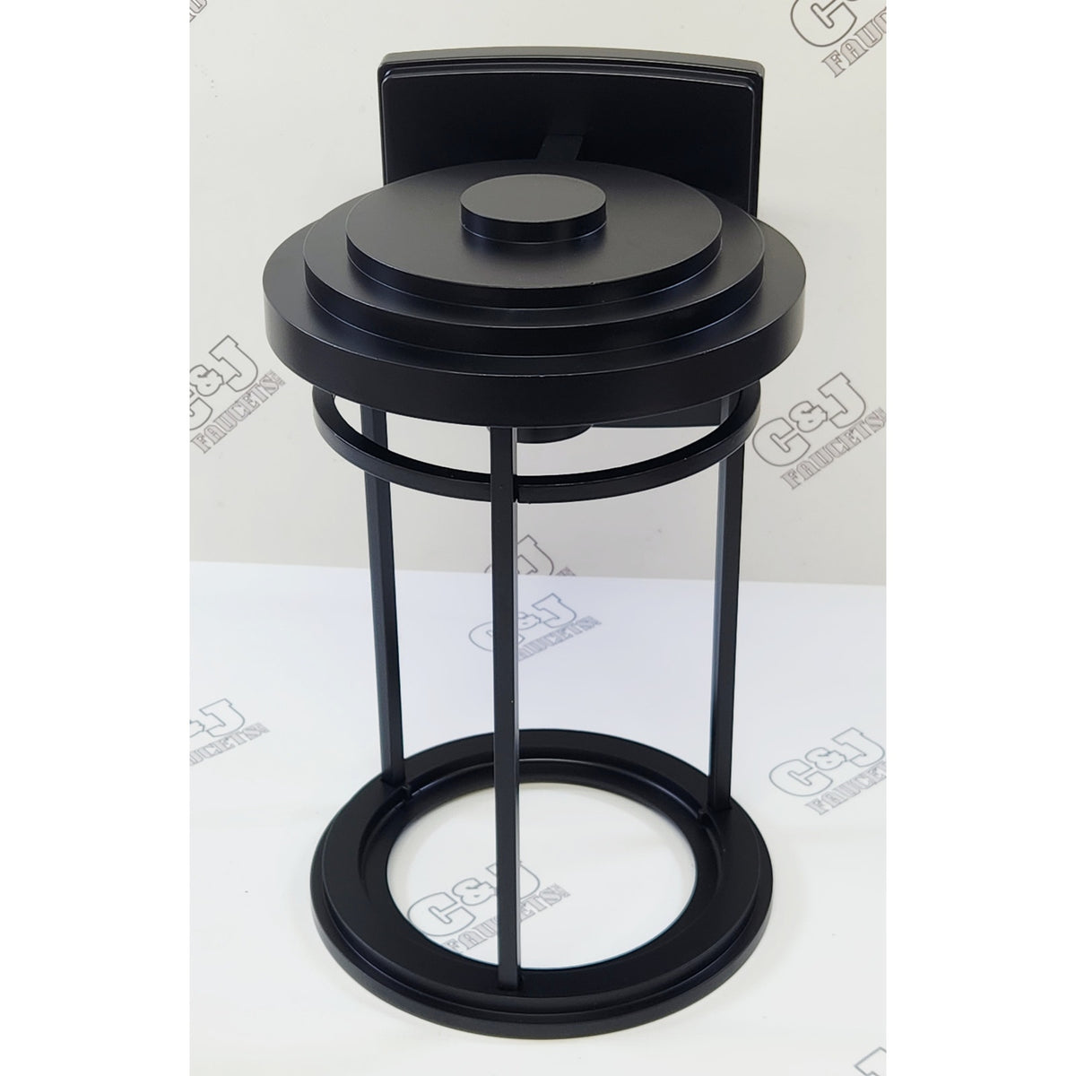 Kichler 49687BK Toman 8" x 14" 1 Light Outdoor Wall Light - Black