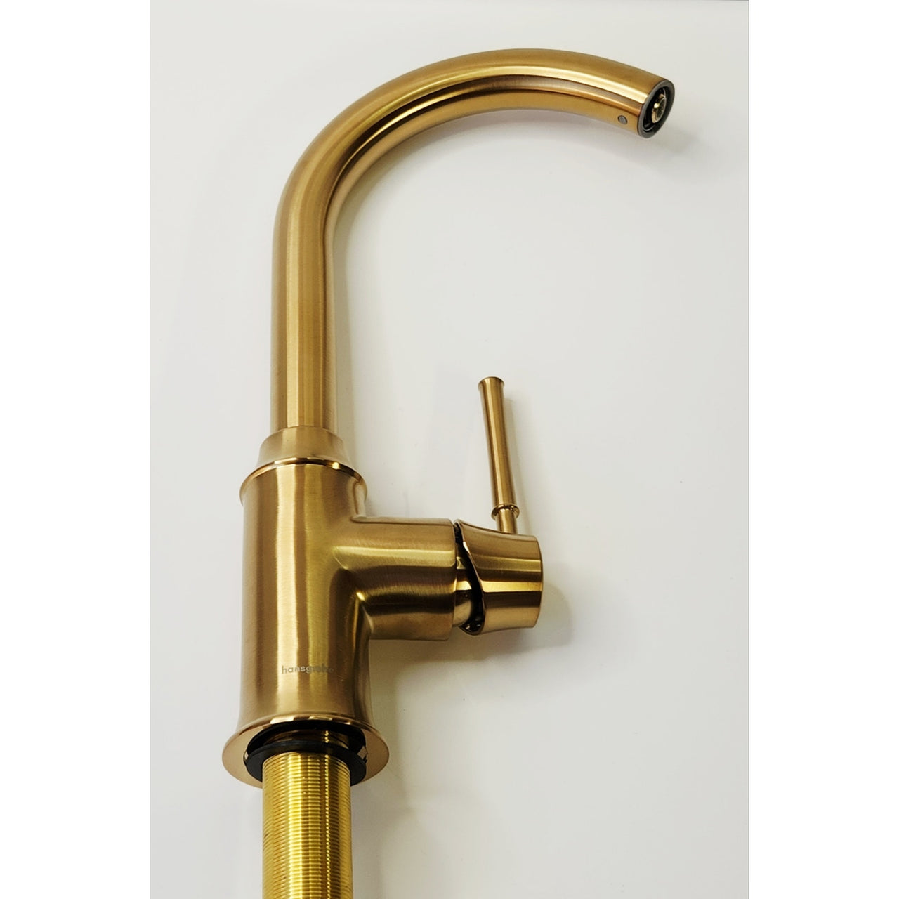 hansgrohe 04215250 Talis C 1.75 GPM Pull Down Kitchen Faucet -Brushed Gold Optic