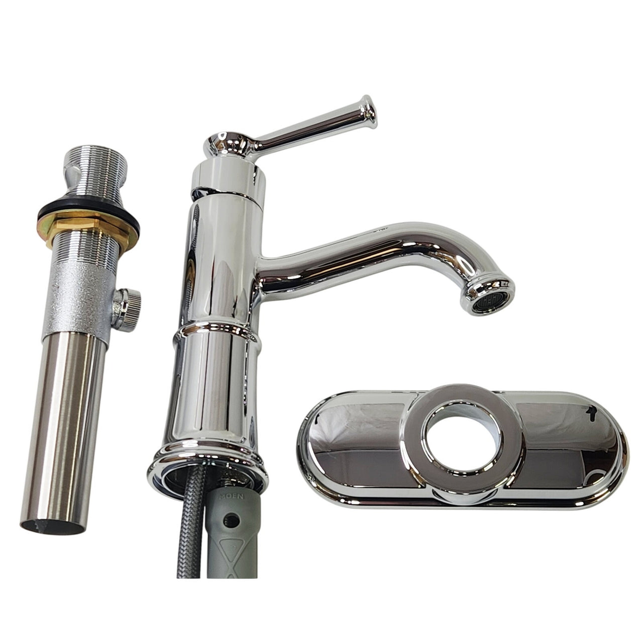 Moen 6402 Belfield 1.2 GPM Single Hole Bathroom Faucet - Chrome