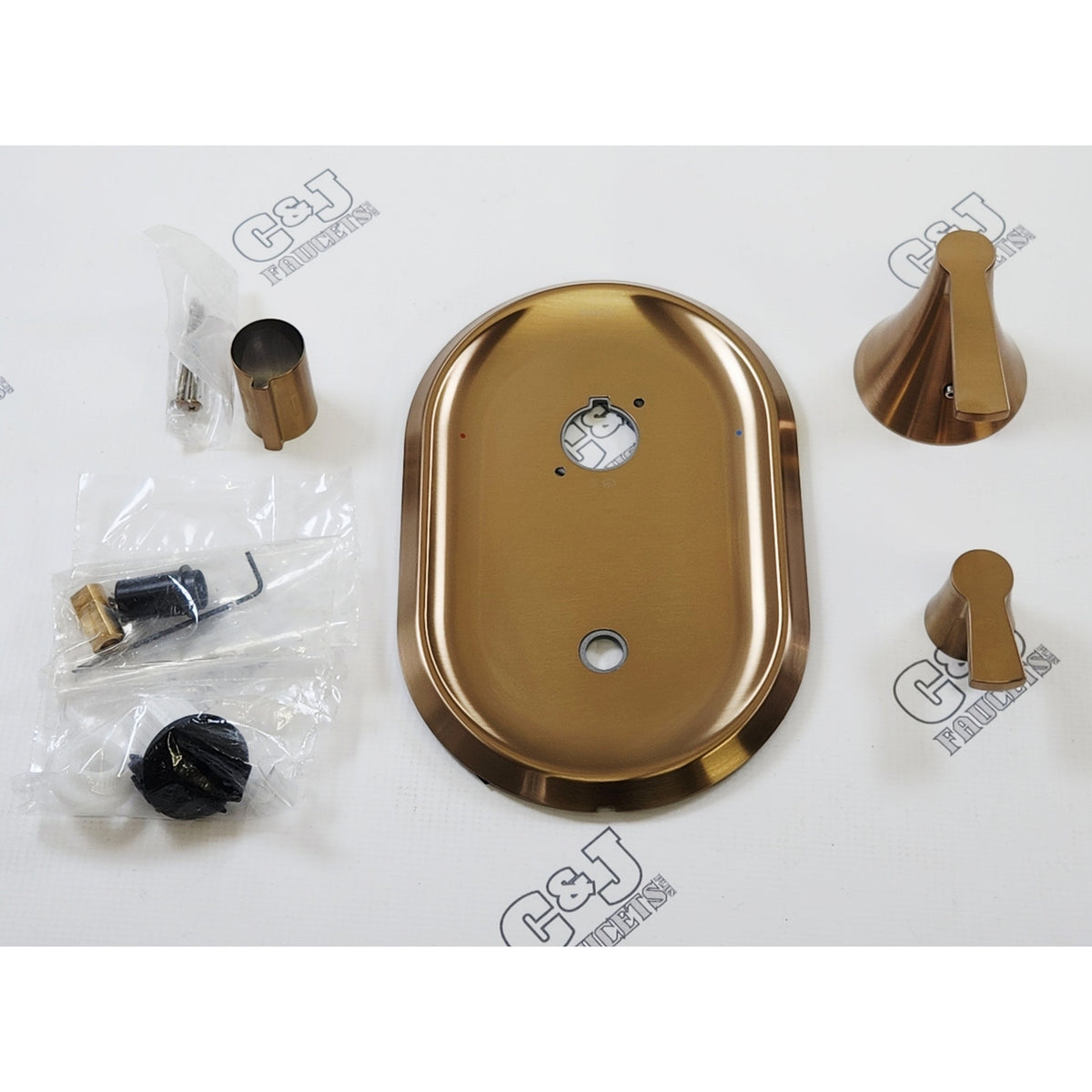 Moen T2195BZG Jase 3 Function Pressure Balanced Shower Valve Trim - Bronzed Gold