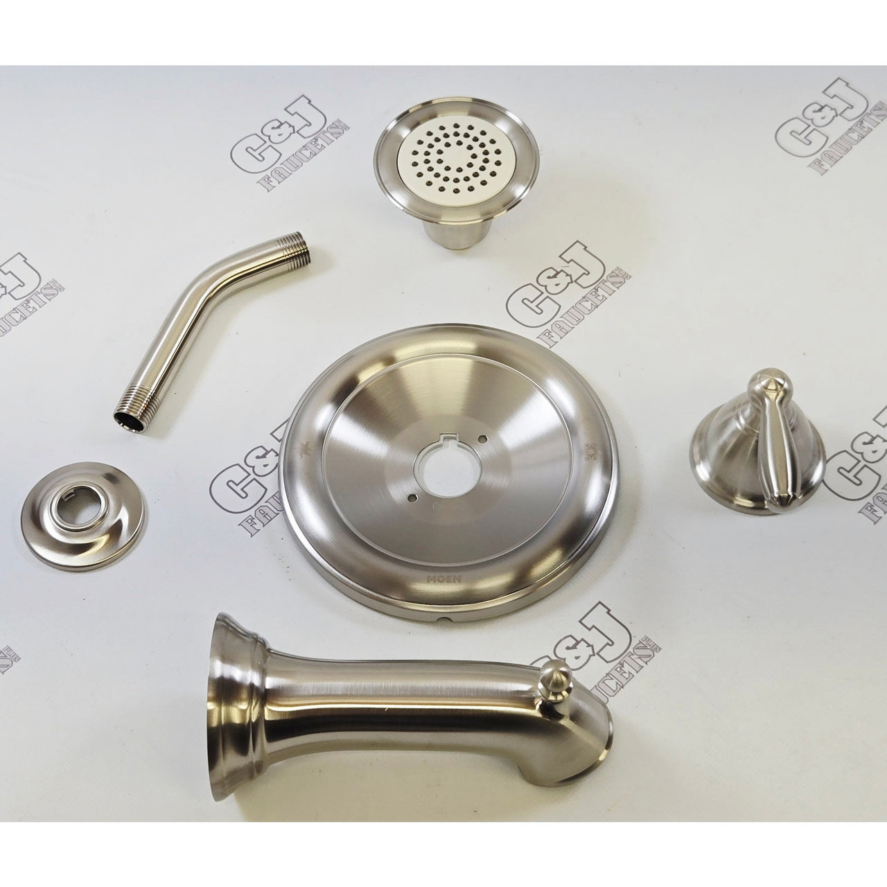 Moen T2153EPBN Brantford Tub and Shower Trim, 1.75 GPM - Brush Nickel READ