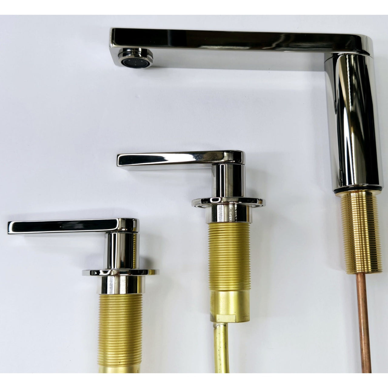Kohler 73060-4-SN Composed Widespread Bathroom Faucet - Polished Nickel