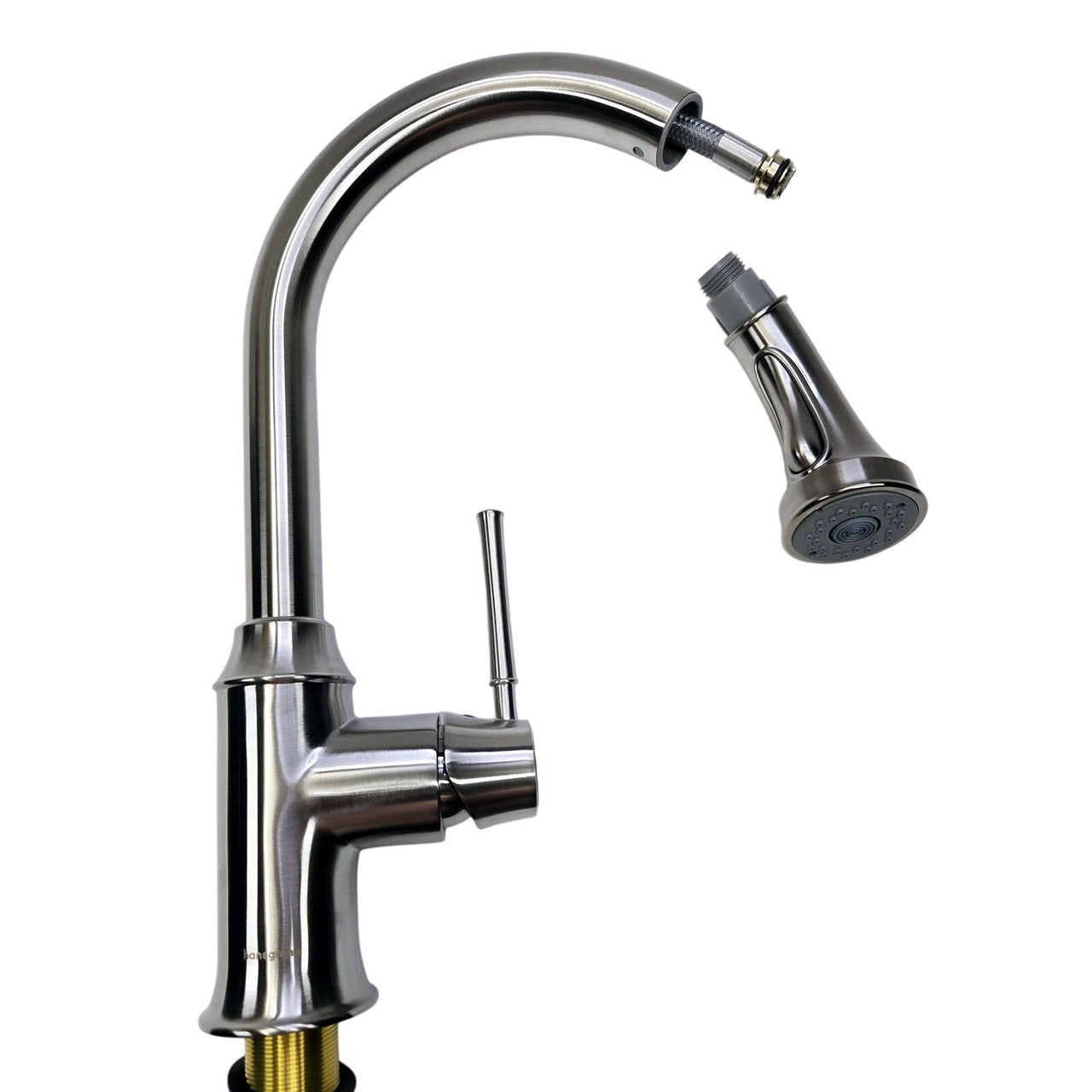 hansgrohe 04215800 Talis C High Arc Kitchen Faucet - Stainless Steel Optic