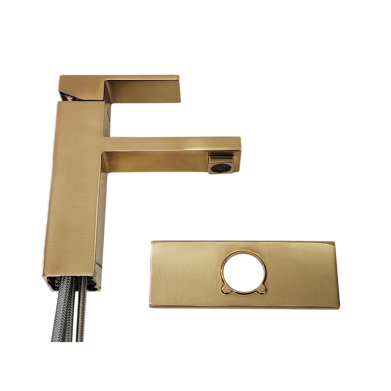 Moen 84771BZG Revyl Single Hole Single Handle Bathroom Faucet - Bronzed Gold
