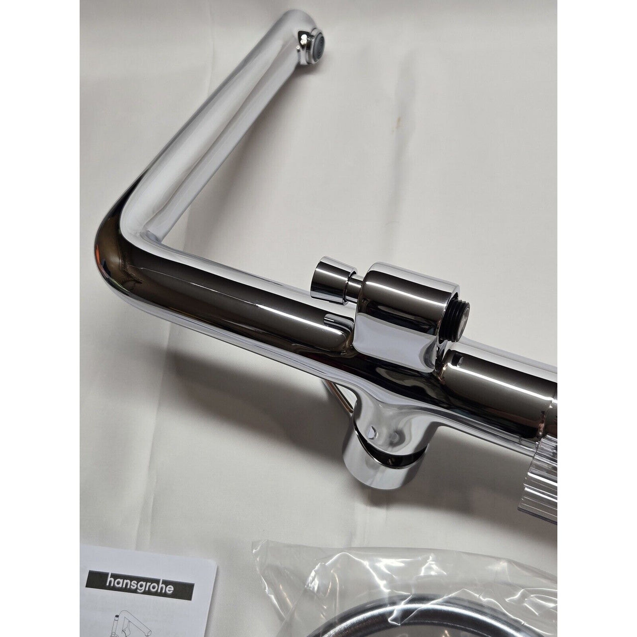 hansgrohe 72413001 Talis S Floor Mounted Tub Filler with Hand Shower - Chrome