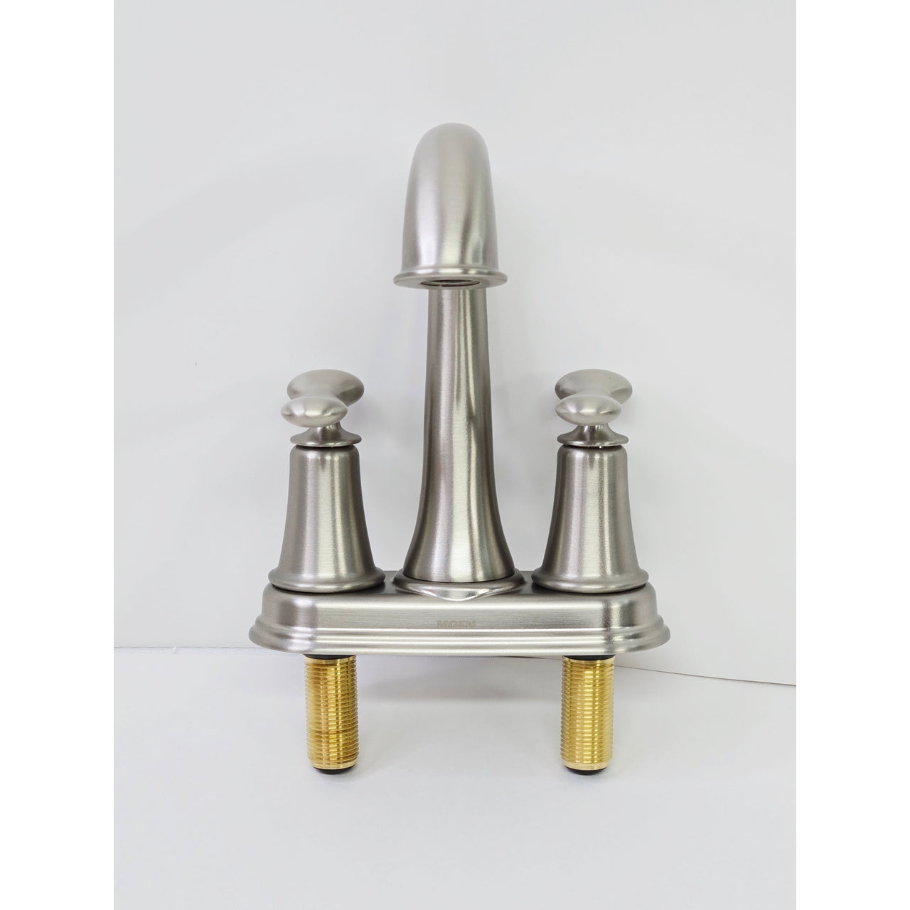 Moen 84092SRN Ellicott 4" Centerset Lavatory Faucet - Spot Resist Brushed Nickel