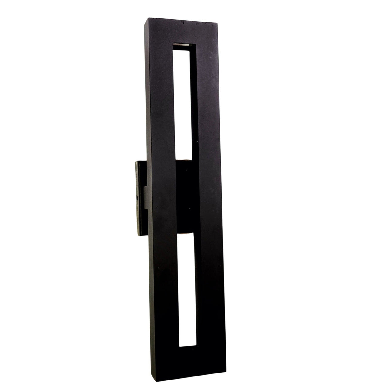 The Great Outdoors 73371-66-L Paddock 22" LED Outdoor Wall Sconce - Frost Black