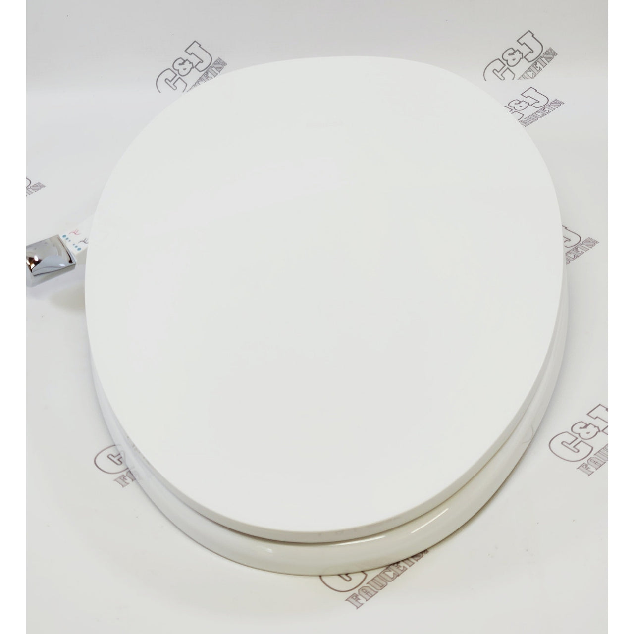 Kohler 98804-CP-0 PureWash M300 Elongated Bathroom Bidet Toilet Seat - White