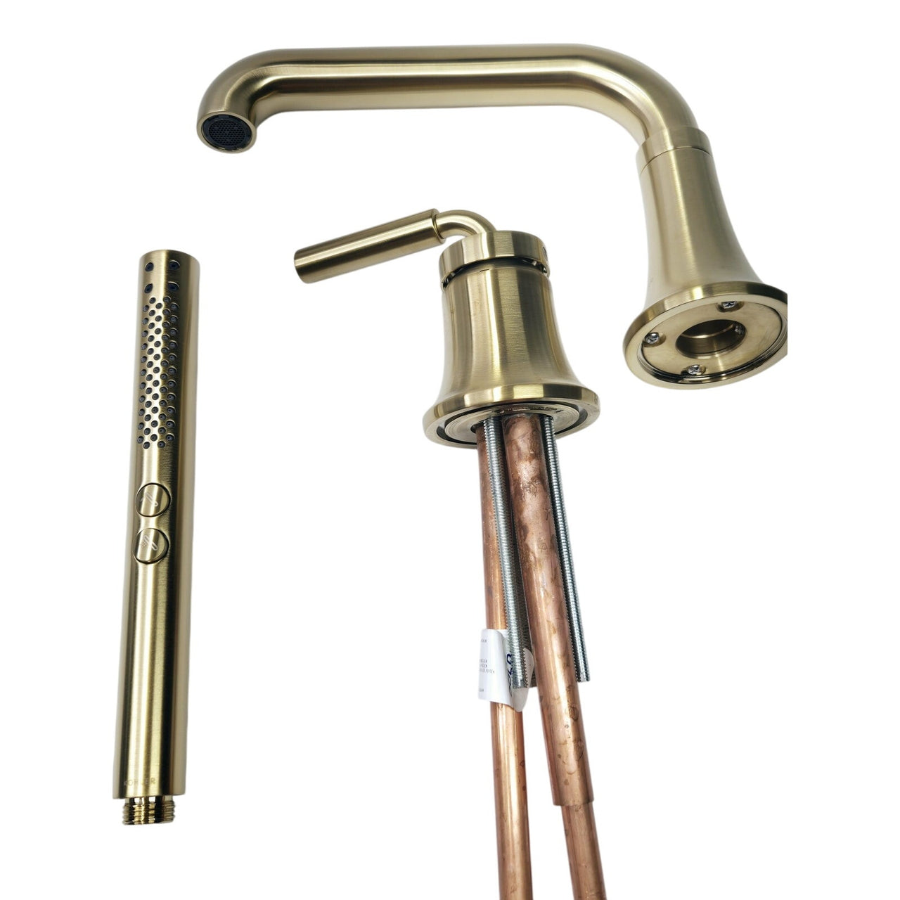 Kohler 26441-4-2MB Tone Bath Faucet with Handshower Set - Brushed Moderne Brass
