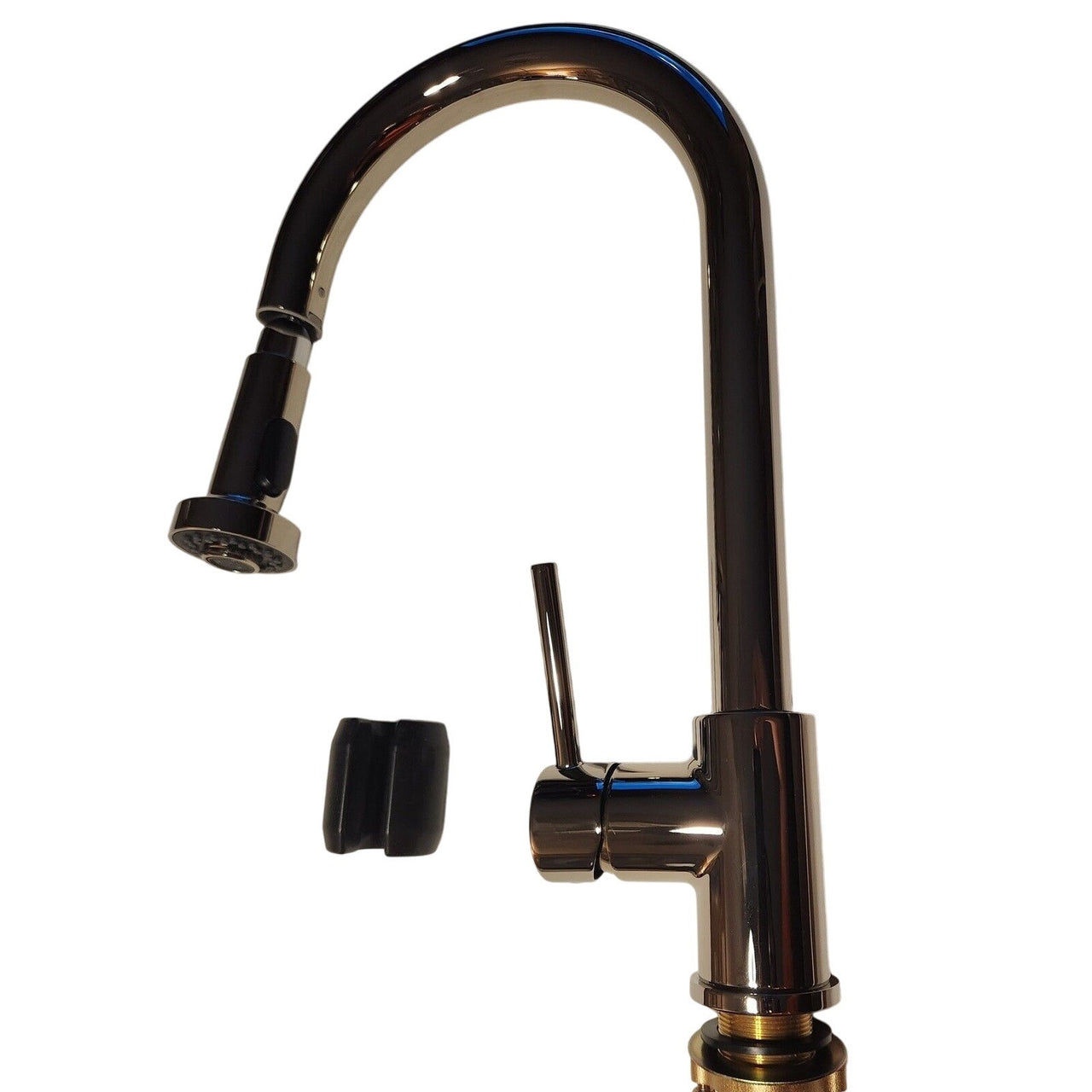 Signature Hardware 465187 Ridgeway Pull-Down Kitchen Faucet - Polished Nickel