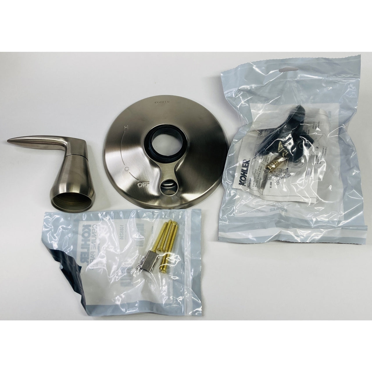 Kohler T45112-4-BN 1-Handle Lever Pressure Balance Valve Trim - Brushed Nickel