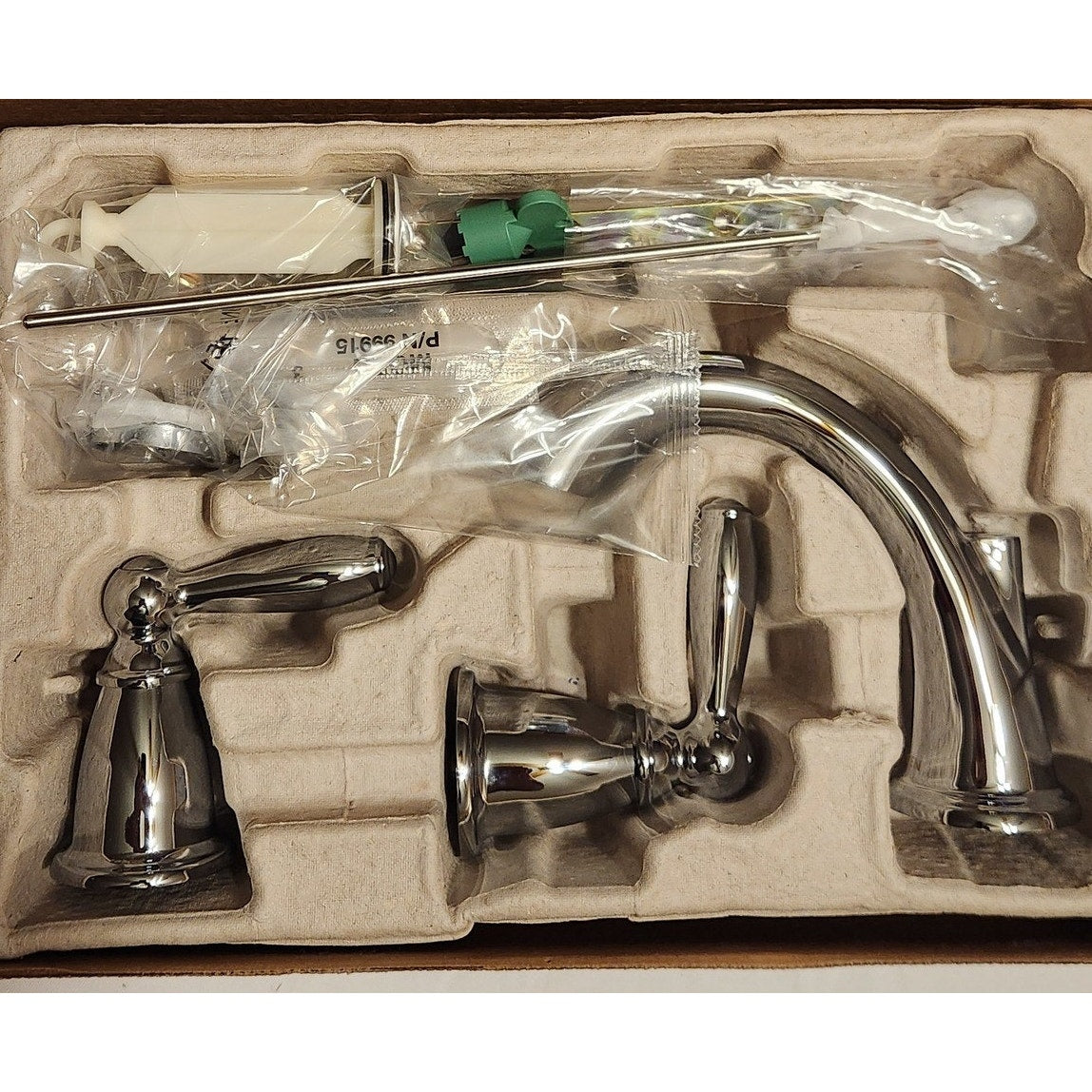 Moen T6620 Brantford Two-Handle Widespread Bathroom Faucet, NO Valve - Chrome