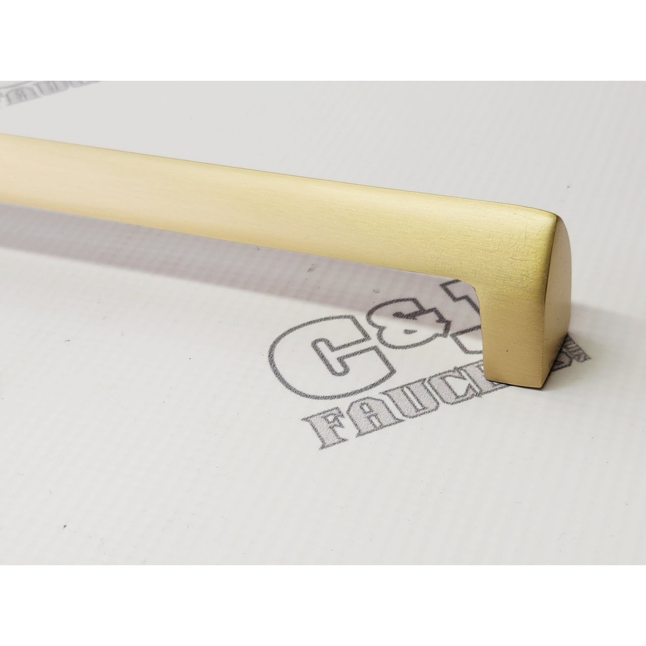 Signature Hardware 453350 Rindahl 23-3/4 Inch Appliance Pull - Satin Brass READ