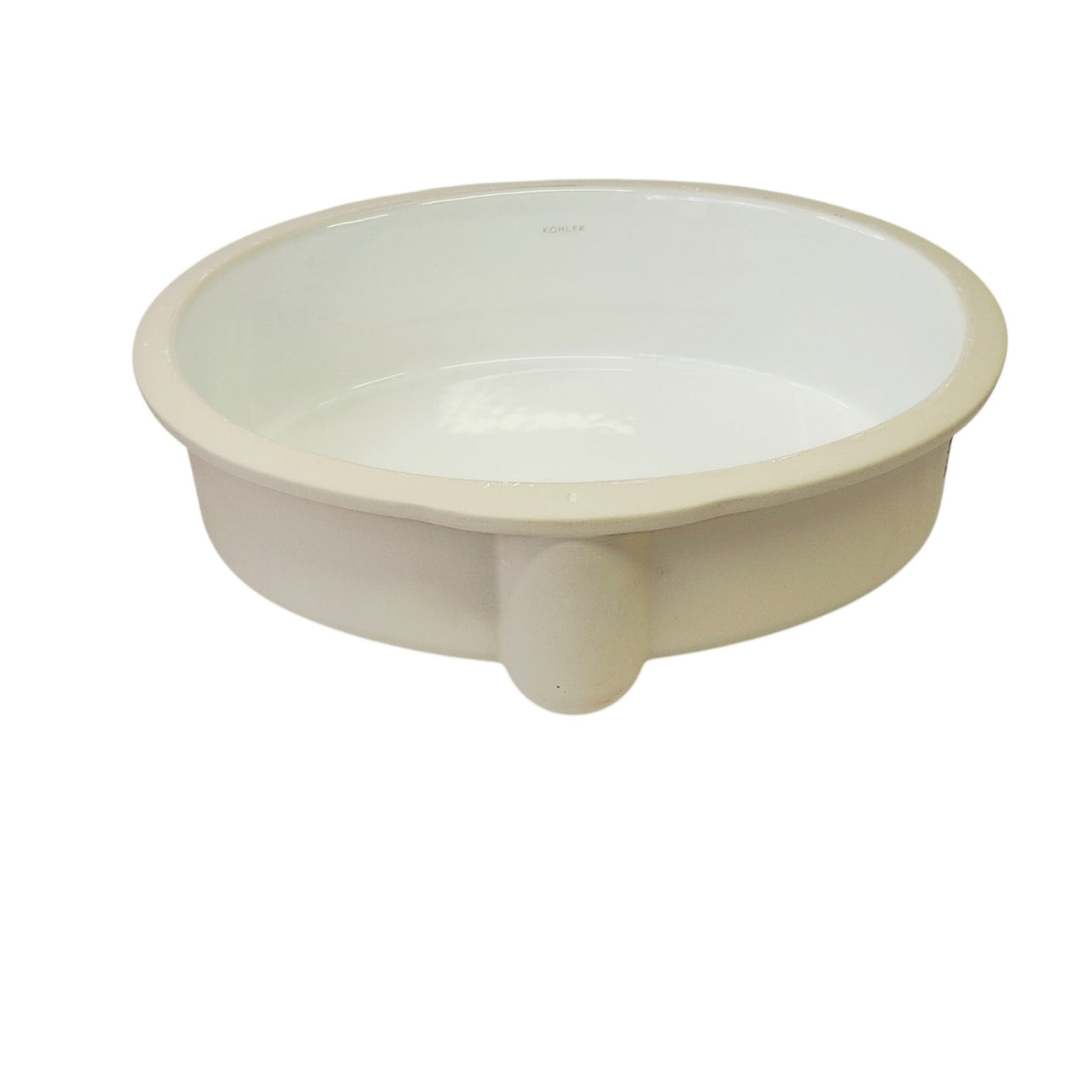 Kohler 2881-0 Verticyl 17" Undermount Bathroom Sink with Overflow - White