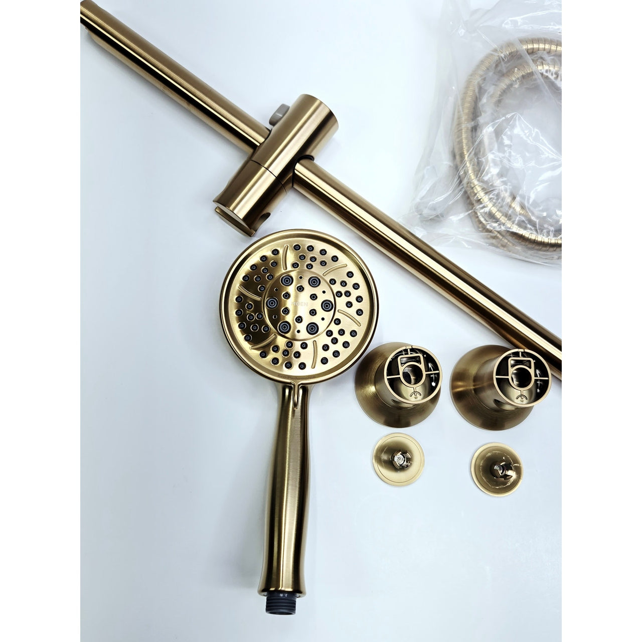 Moen 3667EPBG 1.75 GPM Multi Function Hand Shower with Slide Bar - Brushed Gold