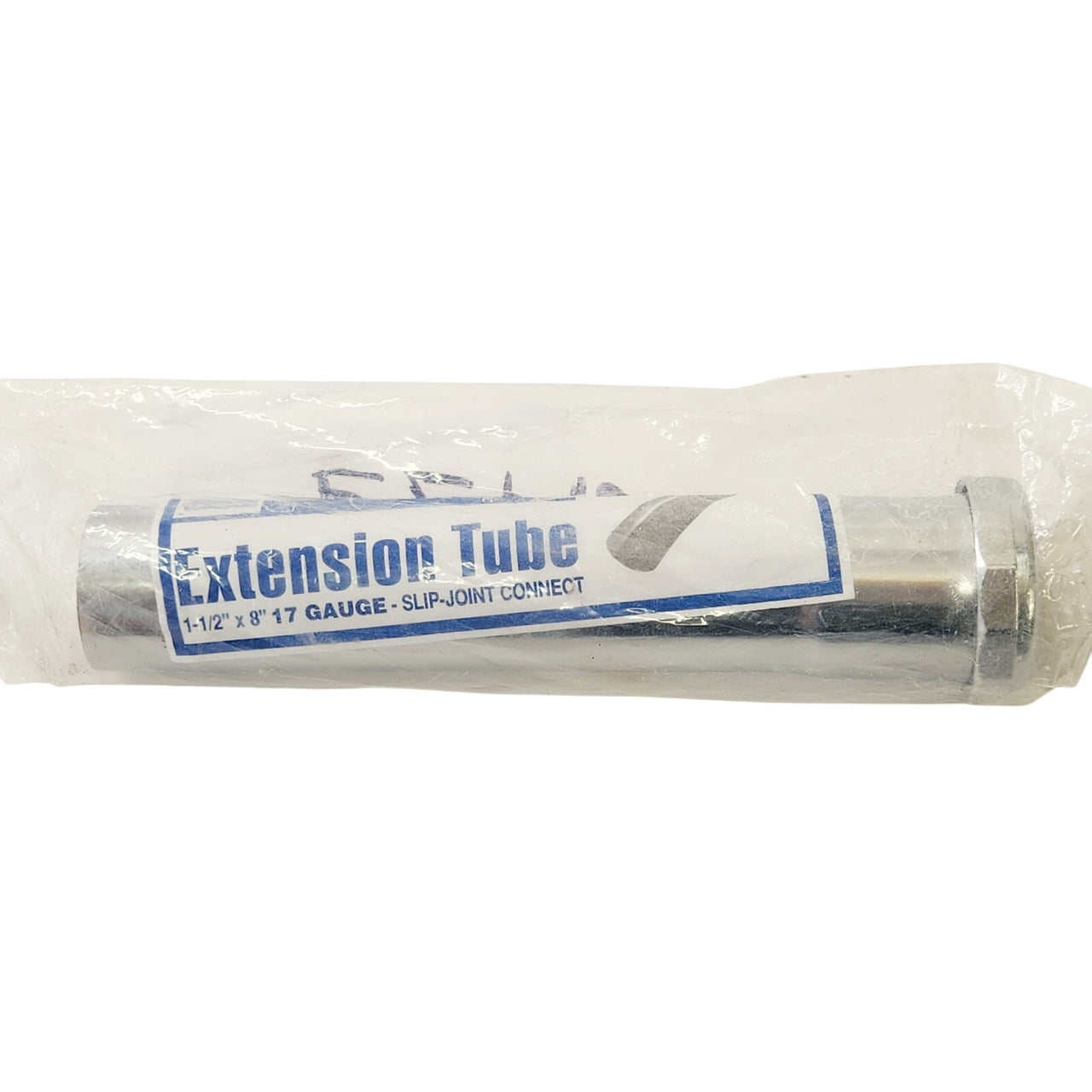 EZ-FLO 35118 1-1/2" Heavy Duty Extension Tube with Slip Joint Connection -Chrome