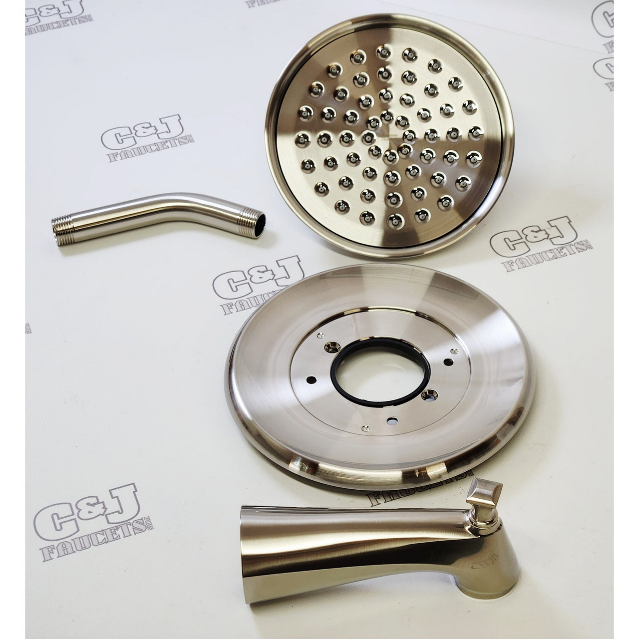 American Standard 7417502.295 Rumson Tub/Shower Faucet - Brushed Nickel READ