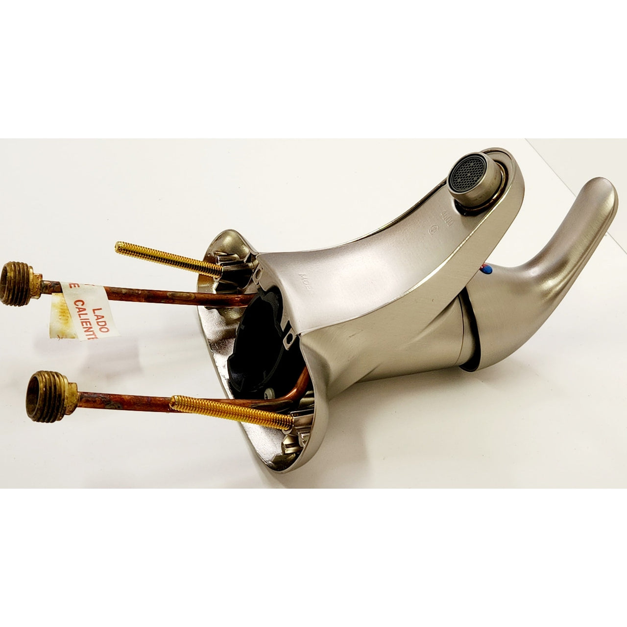 Moen WSL84502SRN Adler 4" Centerset Bathroom Faucet - Spot Resist Brushed Nickel