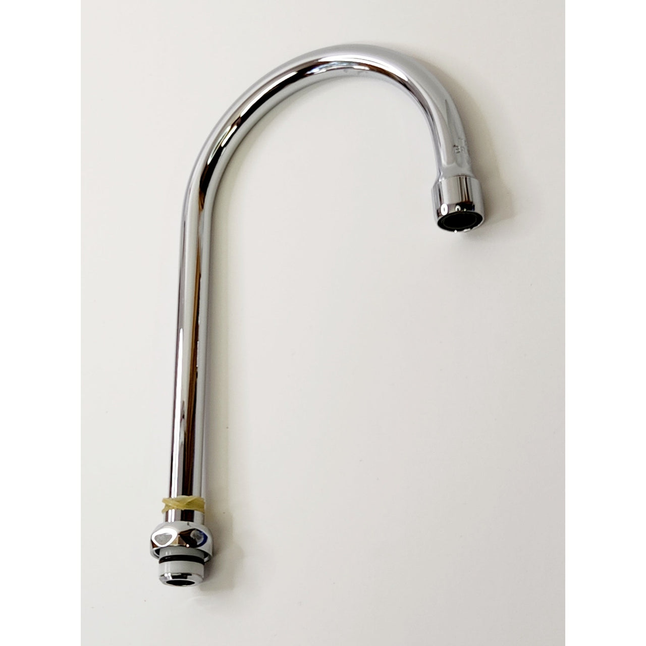 T&S Brass 133X Swivel Gooseneck, 10-3/8" Height, 6-3/8" Clearance - Chrome