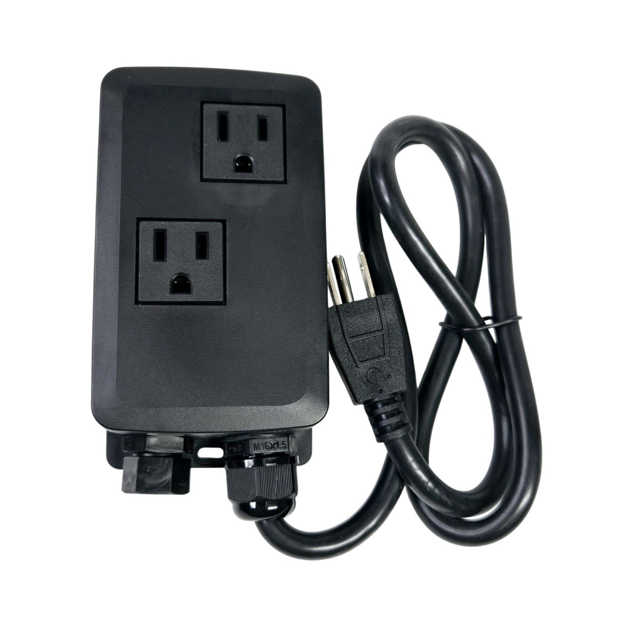 Signature Hardware 481864 Dual Outlet Sinktop Air Switch - Stainless Steel