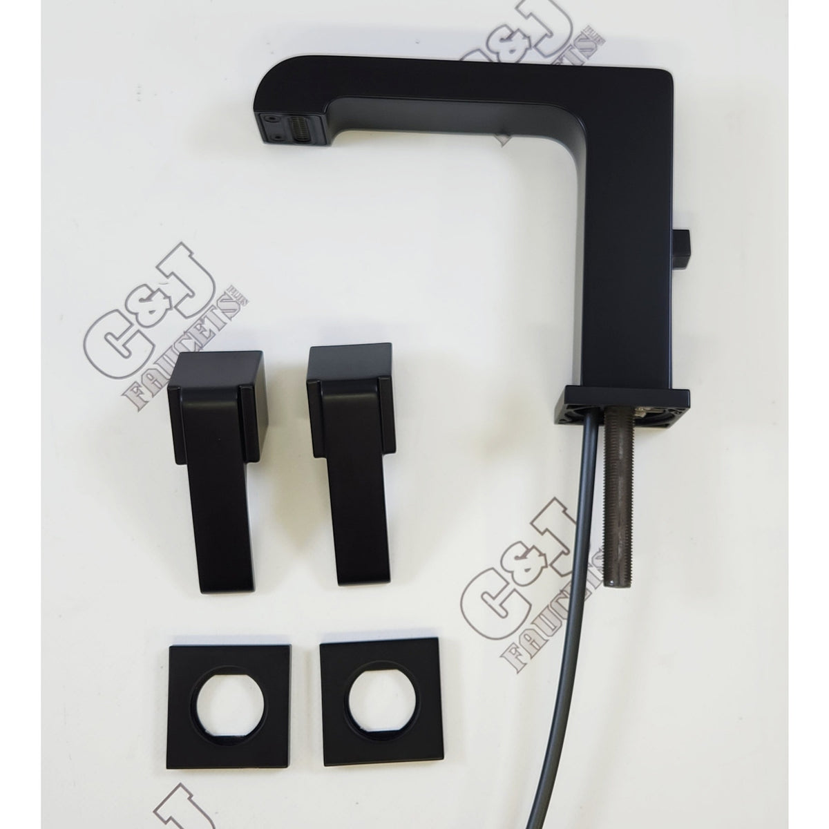 Delta 3567-BLMPU-DST Ara 1.2 GPM Widespread Bathroom Faucet - Matte Black READ1